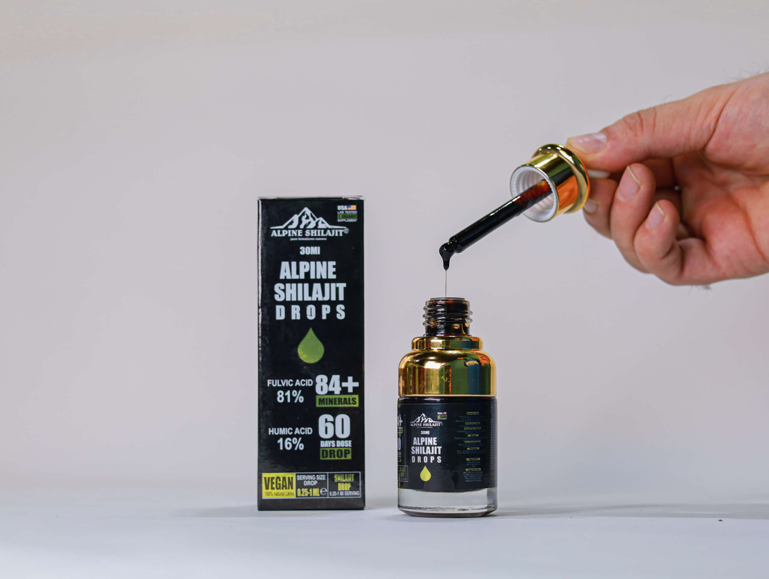 alpine shilajit drop