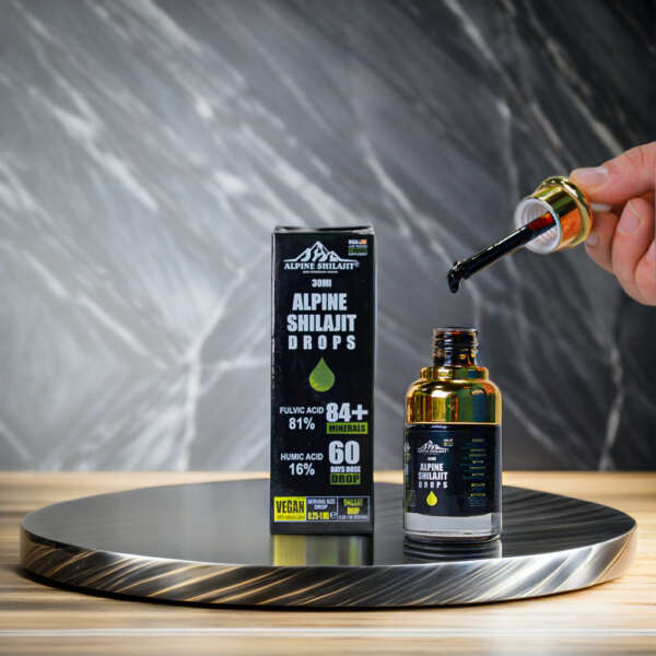 alpine shilajit drop