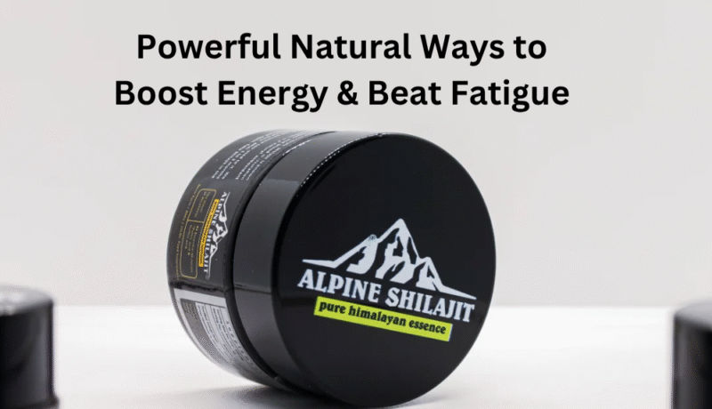 Natural Ways to Boost Energy